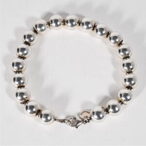 Tiffany & Co Big Beaded Bracelet 925 Silver